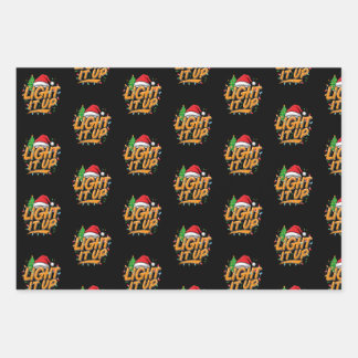 Colorful Trendy Christmas Wrapping paper