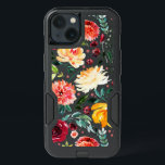 Colorful trendy watercolors flowers pattern iPhone 13 case<br><div class="desc">Elegant trendy watercolors colorful flowers collage pattern</div>