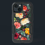 Colorful trendy watercolors flowers pattern iPhone 13 case<br><div class="desc">Elegant trendy watercolors colorful flowers collage pattern</div>