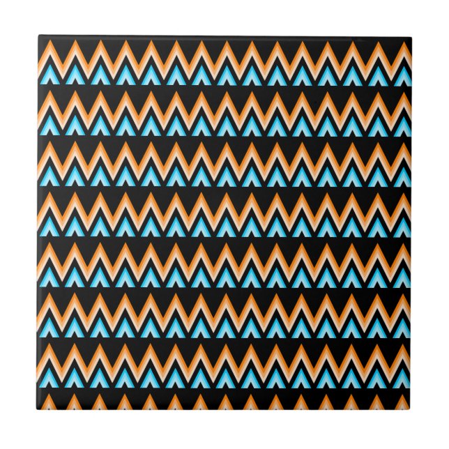 Colorful Triangle Ceramic Tile (Front)