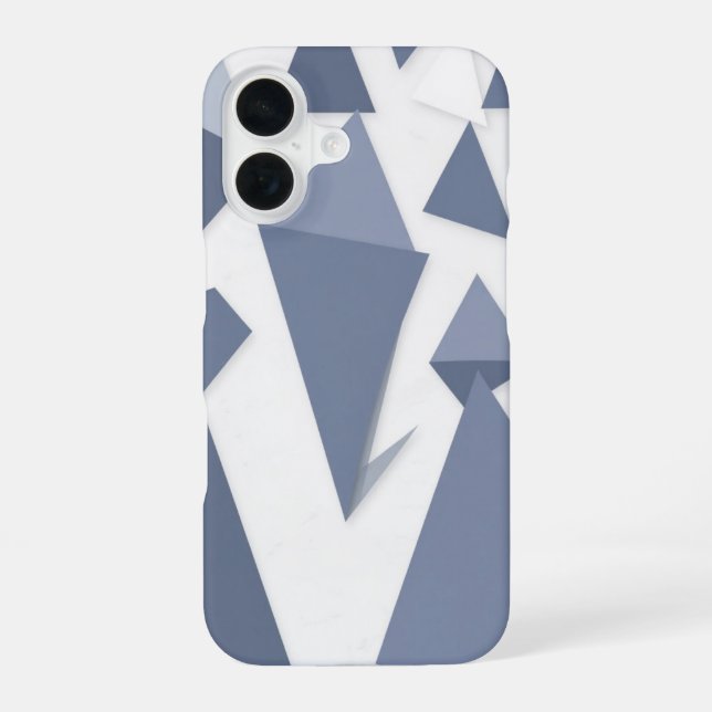 Colorful Triangles Iphone Case (Back)