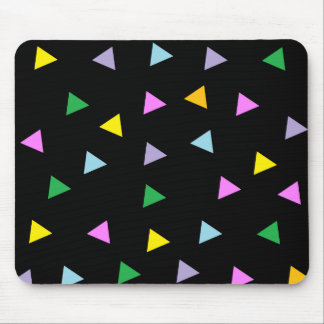 Colorful Triangles Mouse Pad
