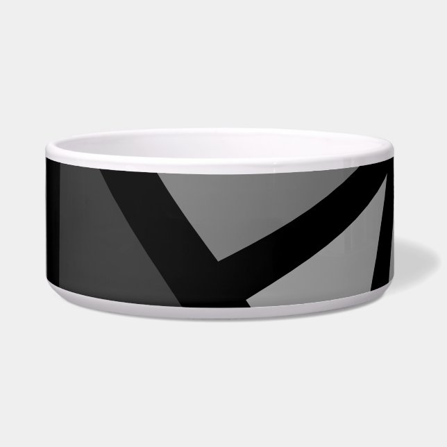 Colorful triangles pattern 6 bowl (Front)