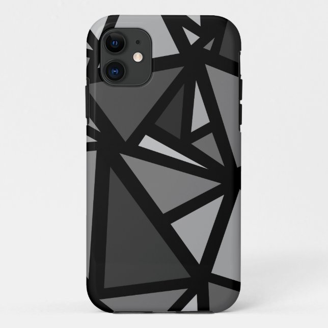 Colorful triangles pattern 6 Case-Mate iPhone case (Back)