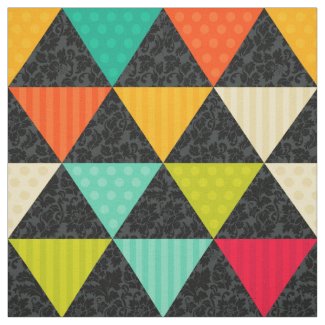 Colorful Triangles Pattern
