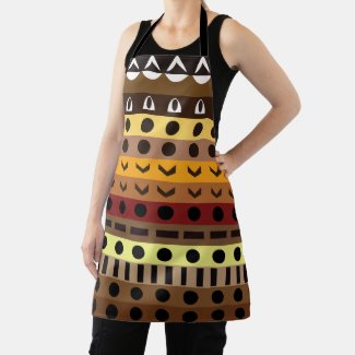 Colorful Tribal Deco Art Pattern