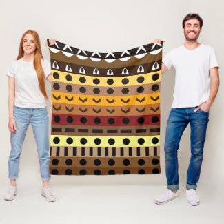 Colorful Tribal Deco Art Pattern