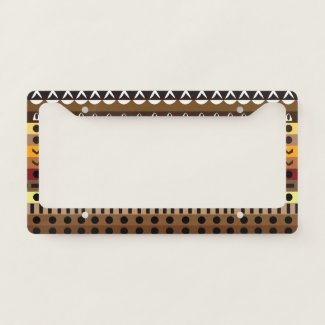 Colorful Tribal Deco Art Pattern 