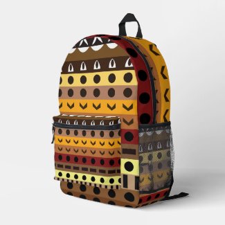 Colorful Tribal Deco Art Pattern