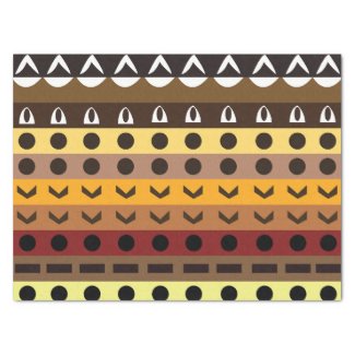 Colorful Tribal Deco Art Pattern
