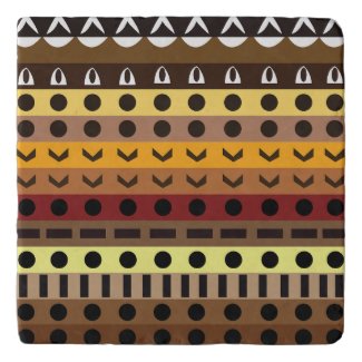 Colorful Tribal Deco Art Pattern