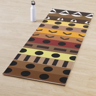Colorful Tribal Deco Art Pattern
