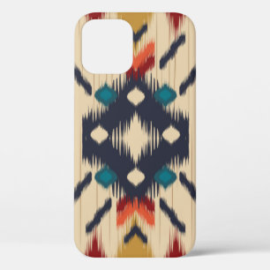 Colorful tribal ethnic seamless pattern iPhone 12 case