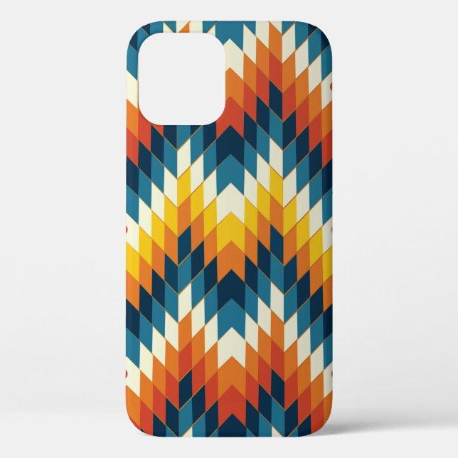 Colorful tribal ethnic seamless pattern Case-Mate iPhone case (Back)