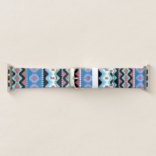 Colorful Tribal Pattern Apple Watch Band (Band)