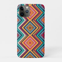 Colorful tribal pattern