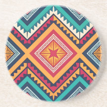 Colorful tribal pattern