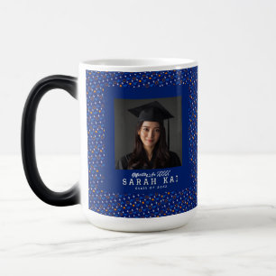 Colorful Tribal Pattern College Grad Color Morph Mug