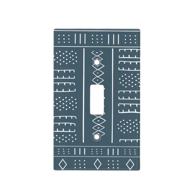 Colorful Tribal Pattern Light Switch Cover (Front)