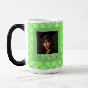 Colorful Tribal Print Graduating Class Color Morph Mug
