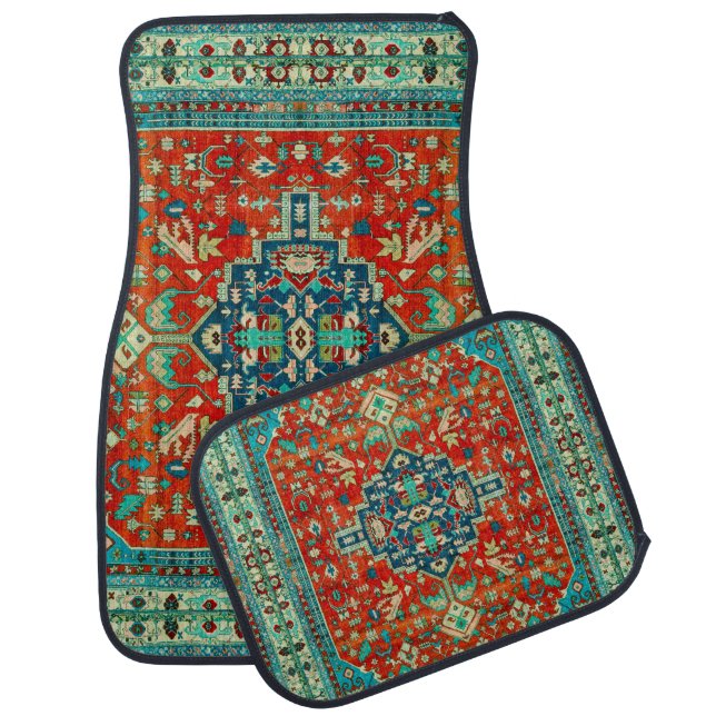 Colorful Tribal Rug Motive (Set)