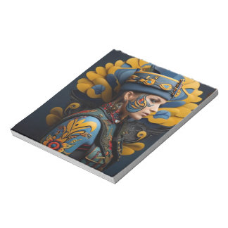 Colorful Tribe Girl Notepads on Sale! 
