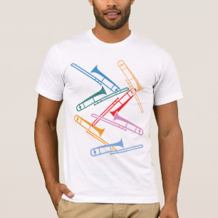 Colorful Trombones T-Shirt
