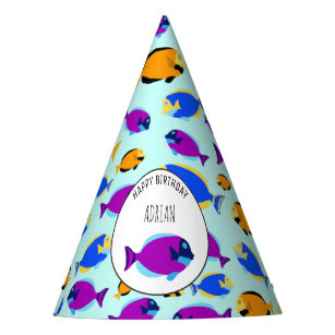 Fish Paper Party Hats