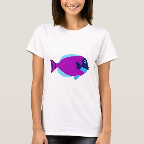 Colorful Tropical Fish T_Shirt