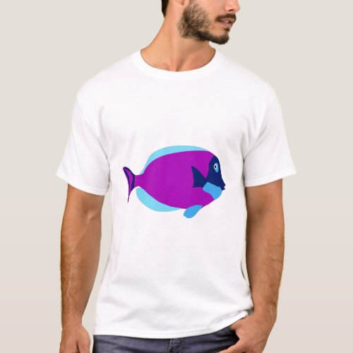 Colorful Tropical Fish T_Shirt