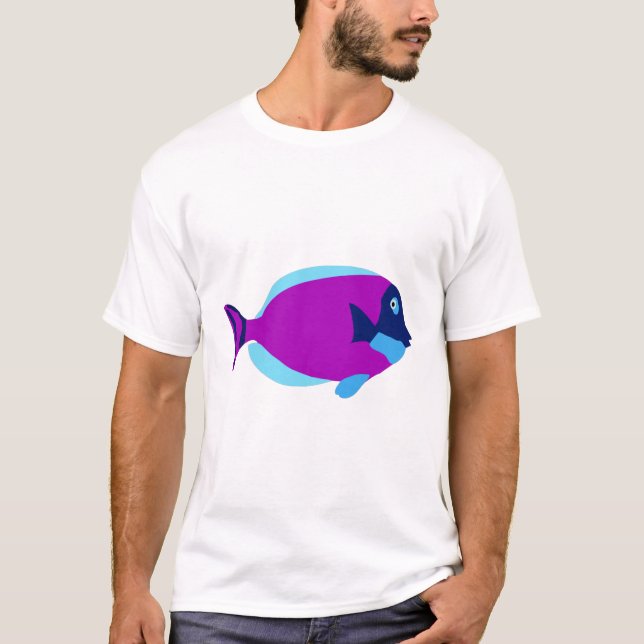 Colorful Tropical Fish T-Shirt (Front)