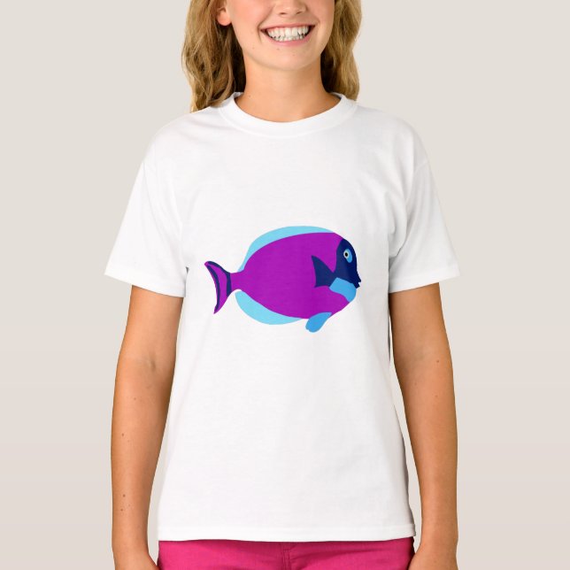Colorful Tropical Fish T-Shirt (Front)