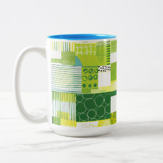 Colorful Tropical Floral Coffee Mug – Vibrant Flow