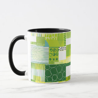 Colorful Tropical Floral Coffee Mug – Vibrant Flow