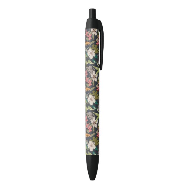 Colorful Tropical Flower Pattern Pen (Bottom (Vertical))