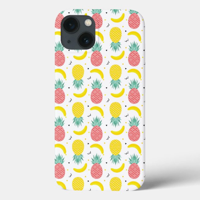 Colorful Tropical Fruit Pattern Case-Mate iPhone Case (Back)