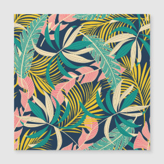 Colorful tropical leaves: summer pattern.
