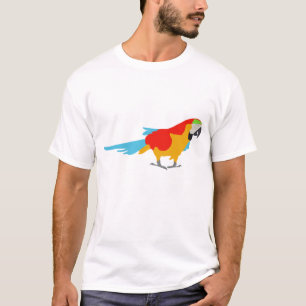 Colorful Tropical Macaw T-Shirt