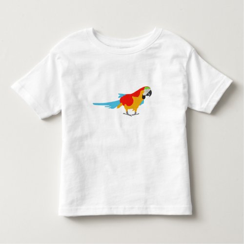 Colorful Tropical Macaw Toddler T_shirt