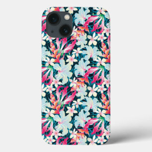 Colorful Tropical Pattern iPhone 13 Case