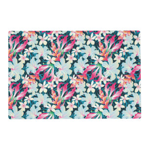 Colorful Tropical Pattern Placemat
