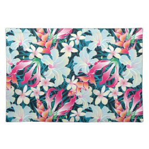 Colorful Tropical Pattern Placemat