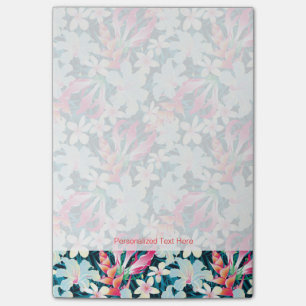 Colorful Tropical Pattern Post-it Notes