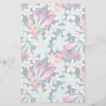 Colorful Tropical Pattern Stationery
