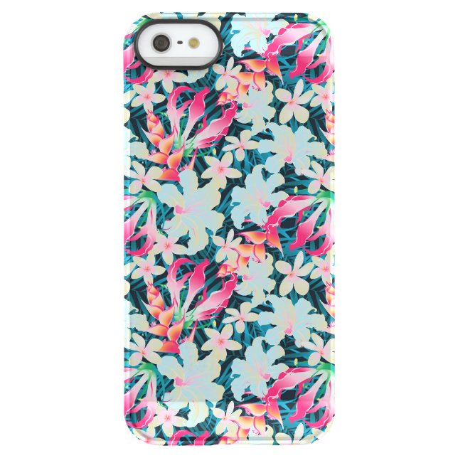 Colorful Tropical Pattern Uncommon iPhone Case (Back)
