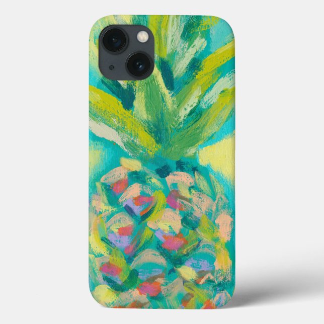 Colorful Tropical Pineapple Case-Mate iPhone Case (Back)