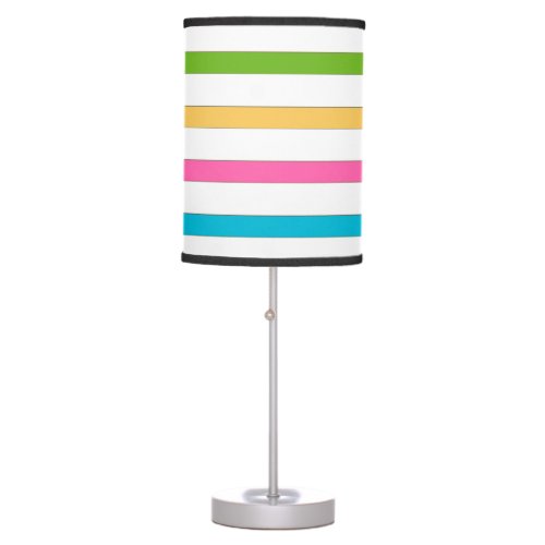 Colorful Tropical Stripe lamp
