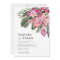 Colorful Tropical Wedding Invitation