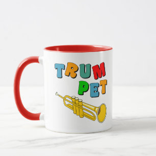 Colorful Trumpet Mug