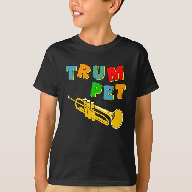 Colorful Trumpet T-Shirt (Front)